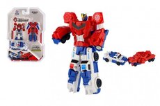 Teddies Transformer auto/robot 2v1 plast v blistru 19x27x6cm